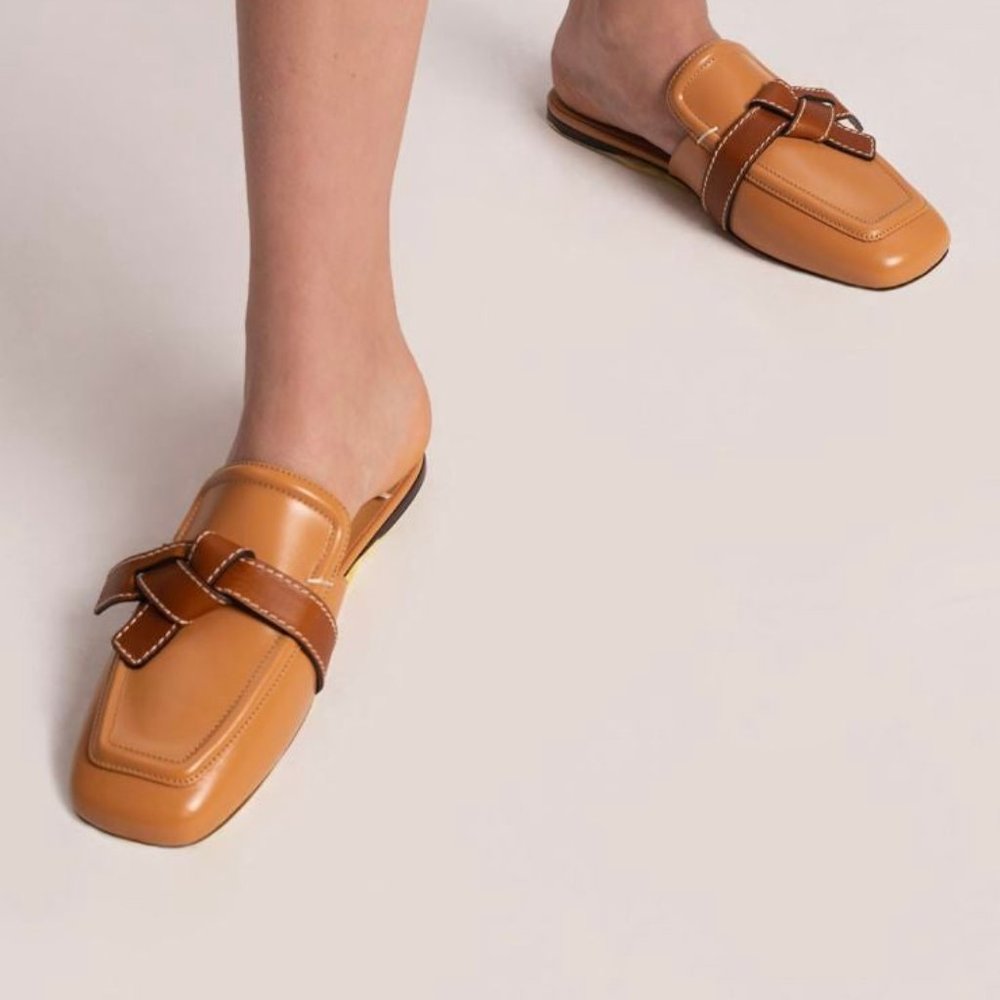 Loewe gate flat mules, 40